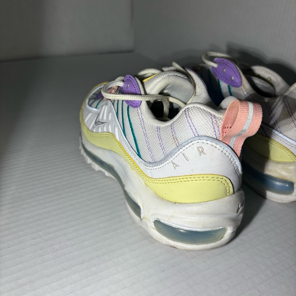 Nike Women's Multicolor Air Max ‘98‎ Easter Pastel Sneakers - Picture 7 of 10